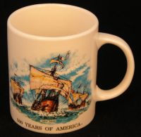 CHRISTOPHER COLUMBUS Quincentennial 500 Coffee Mug